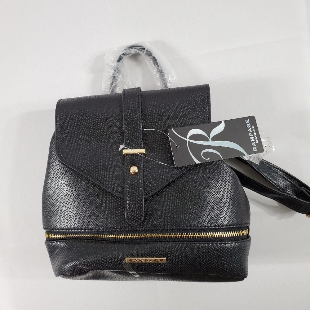 RAMPAGE Midi Backpack purse NWT